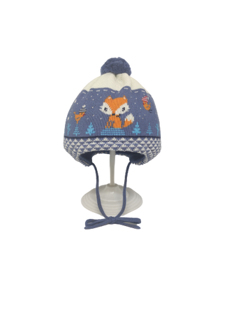 czapka zimowa Maximo Teens Girl ciemny fiolet