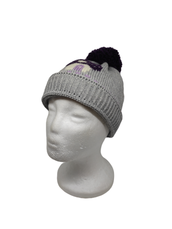 czapka zimowa Maximo Teens Girl ciemny fiolet