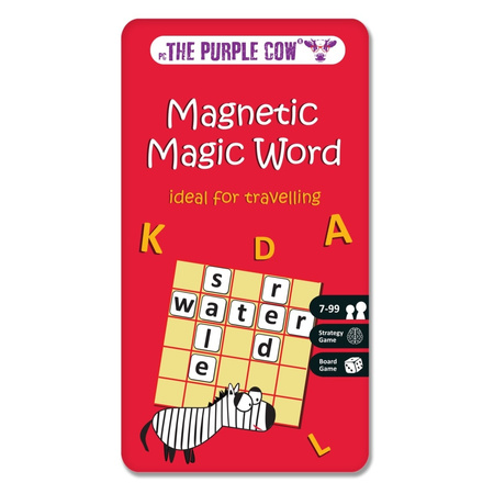 Podróżna gra magnetyczna The Purple Cow - Magiczne Słowa