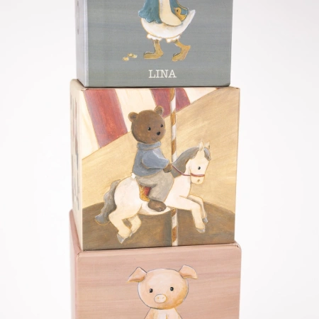 Piramida tekturowa Przyjaciele | Egmont Toys®