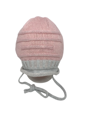 Czapka dziecięca przejściowa MAXIMO Mini z troczkami