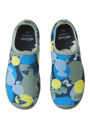 Water shoes Reima Moomin Lean Stone Green