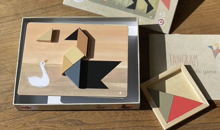 Gra magnetyczna - układanka, Tangram | Egmont Toys®