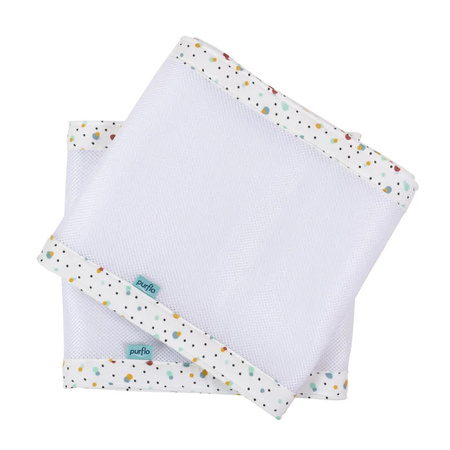 OddychajÄ
cy ochraniacz do łóżeczka Pur Air PurFlo - Scandi Spot