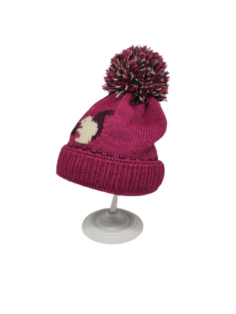 czapka zimowa Maximo Teens Girl ciemny fiolet
