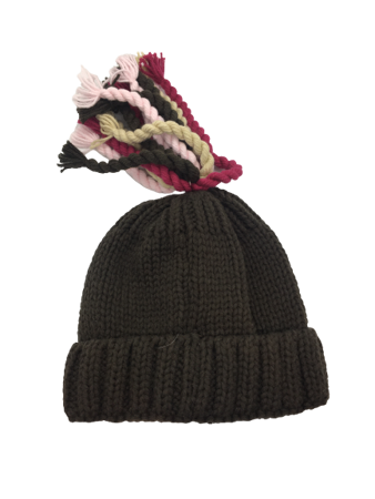 czapka zimowa Maximo Teens Girl ciemny fiolet