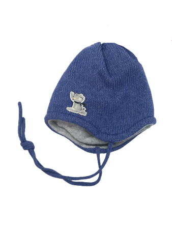 czapka zimowa Maximo Teens Girl ciemny fiolet