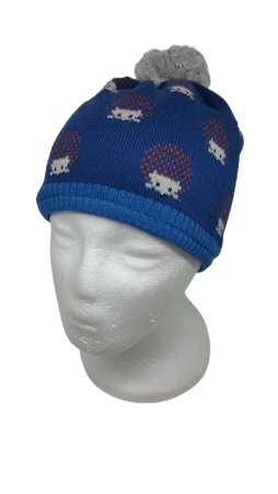 czapka zimowa Maximo Teens Girl ciemny fiolet