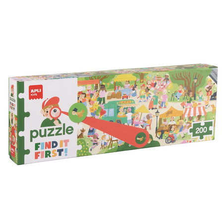 Puzzle obserwacyjne Find It First! - Market 200el. 6+