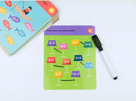  Kapitan Nauka. Gryzmołki. Cyferki 3-6 lat