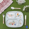 Talerz z przegródkami dla dzieci, Farma | Maison Petit Jour®