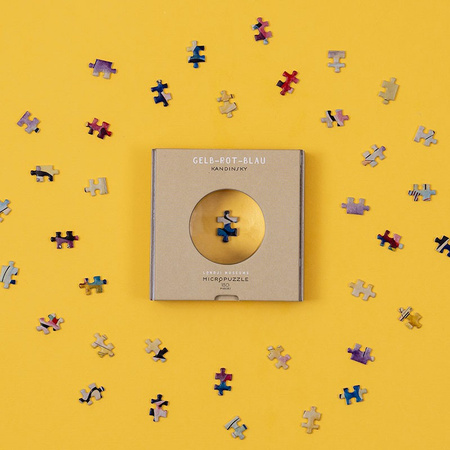 Puzzle Micro Gelb-Rot-Blau Kandinsky | Londji®