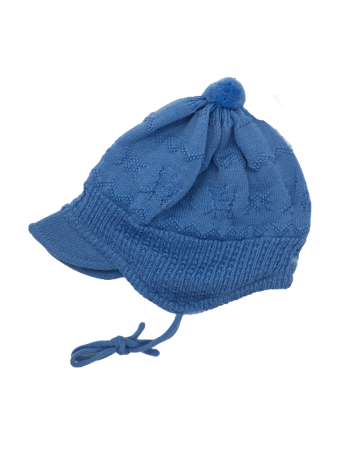 Czapka zimowa przejściowa Maximo Baby z troczkami