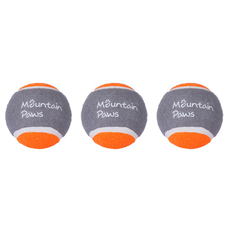 Piłki tenisowe do miotacza piłek dla psa - 3 szt Mountain Paws