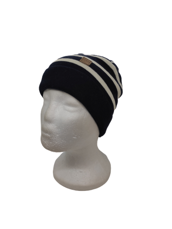 Czapka przejściowa, zimowa Maximo Kids w paski