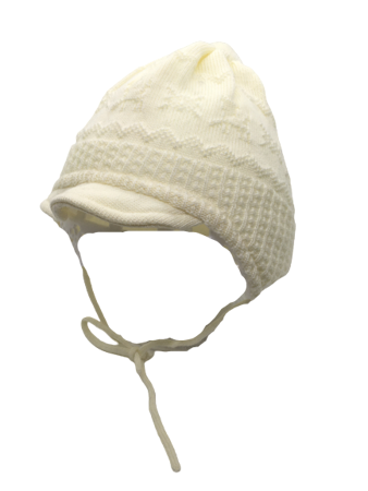 Czapka zimowa przejściowa Maximo Baby z troczkami