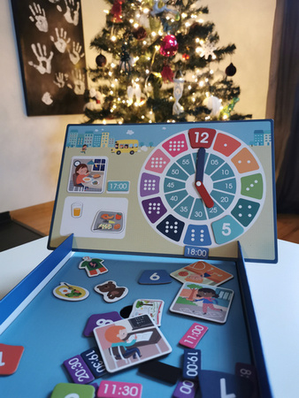 Magnetyczna układanka Apli Kids - Godziny