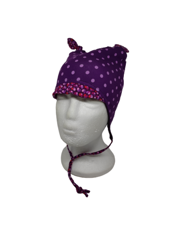 czapka zimowa Maximo Teens Girl ciemny fiolet