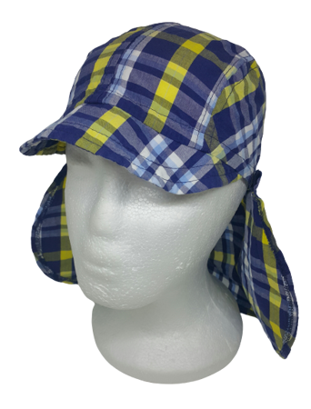 Czapka dziecięca z daszkiem i osłoną na kark Maximo