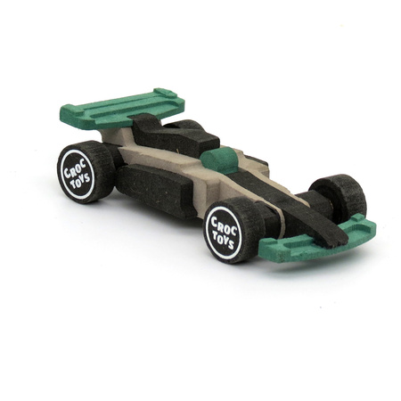DIY Drewniany pojazd: 2 x Formuła | Croc Toys®