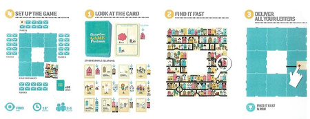 Gra obserwacyjna dla dzieci, Postman - Listonosz | Londji®