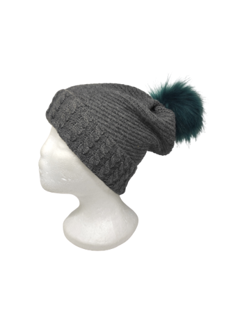 Czapka zimowa przejściowa Maximo Kids z pomponem