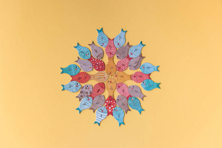 Układanka Wieloryb i rybki | Londji®