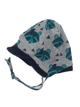 czapka zimowa Maximo Teens Girl ciemny fiolet