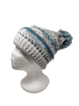 czapka zimowa Maximo Teens Girl ciemny fiolet