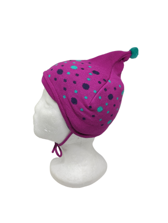 czapka zimowa Maximo Teens Girl ciemny fiolet