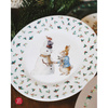 Talerz fi 20 cm Peter Rabbit Christmas Snow | Petit Jour Paris®