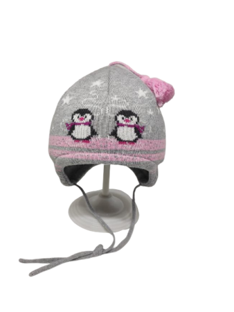 czapka zimowa Maximo Teens Girl ciemny fiolet