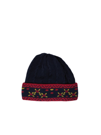 czapka zimowa Maximo Teens Girl ciemny fiolet