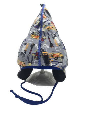 Czapka zimowa przejściowa Maximo Mini z troczkami