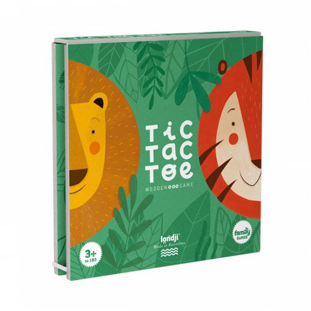 Gra dla dzieci Kółko i Krzyżyk: Lew i Tygrys | Londji®