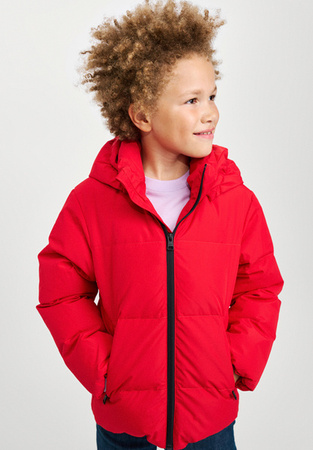 Down jacket REIMA Paimio Tomato red