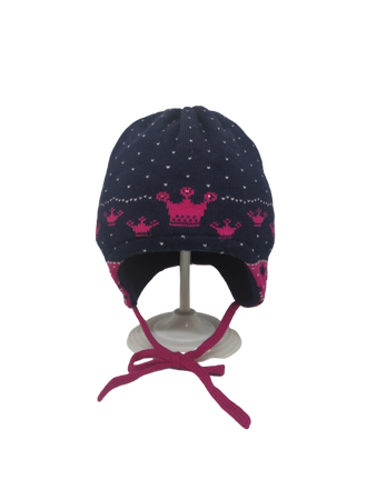 czapka zimowa Maximo Teens Girl ciemny fiolet