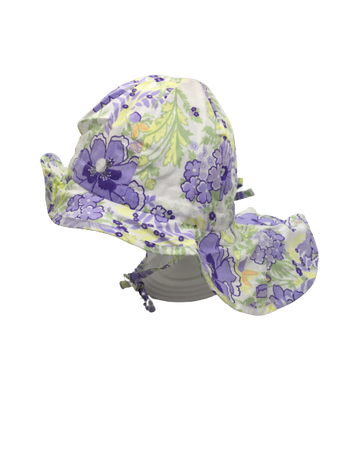 Czapka dziecięca z osłoną na kark Doll 