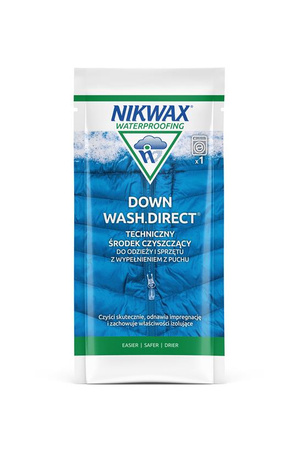 Środek piorący do puchu NIKWAX Down Wash Direct 100ml w saszetce