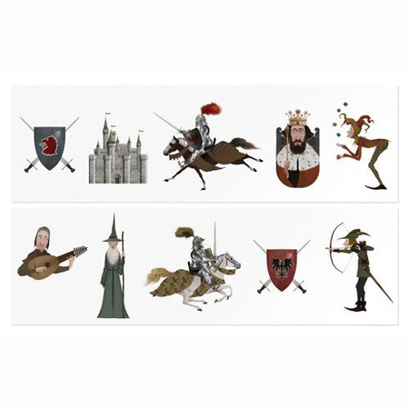 Tatuaże dla dzieci, Średniowiecze | Londji®