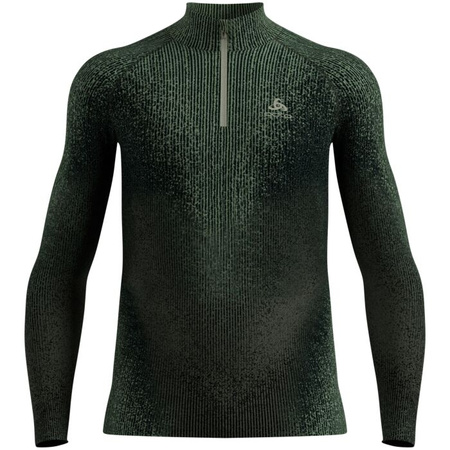 Bielizna termoaktywna z długim rękawem ODLO PERFORMANCE WARM BLACKCOMB BL TOP turtle neck l/s half zip