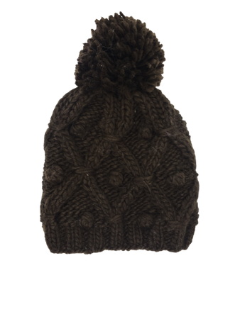 Czapka zimowa Maximo Kids z pomponem brązowa