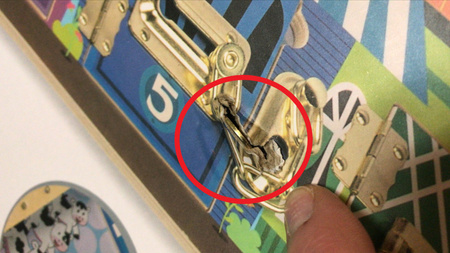 Tablica sensoryczna manipulacyjna zamki ZA4133