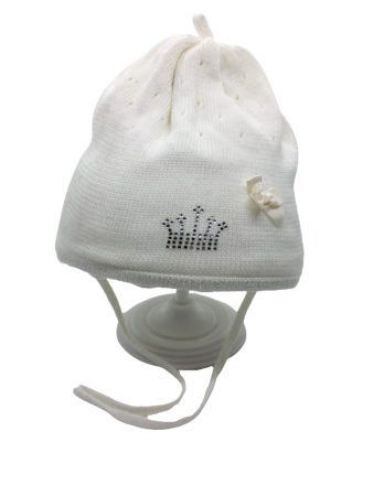 Czapka zimowa przejściowa Maximo Baby z  troczkami