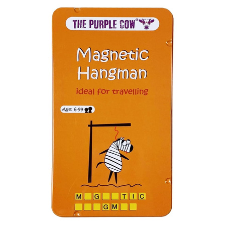 Podróżna gra magnetyczna The Purple Cow - Wisielec