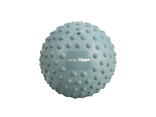 DuÅ¼a piłka sensoryczna Find that Hippo 20 cm - Niebieska
