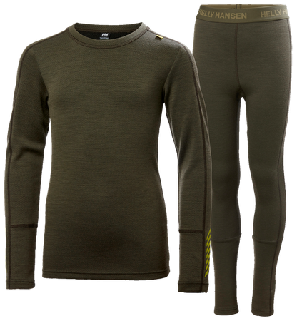 Helly Hansen JR LIFA MERINO MIDWEIGHT SET Baselayer