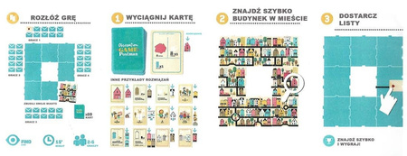 Gra obserwacyjna dla dzieci, Postman - Listonosz | Londji®