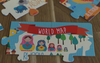 Puzzle XL Apli Kids - Mapa świata 3+