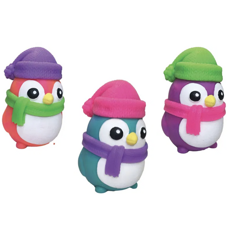 Schylling Gniotek Polar Glow Penguin (SET:12 szt) | Bigjigs Toys®